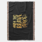 Couverture Professeur Cadeaux | Seul Le Brave Enseignant (devant Vertical)