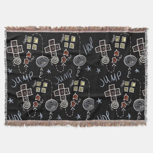 Couverture Professeur Enfants Amusant Récréation Tableau Noir (Devant)