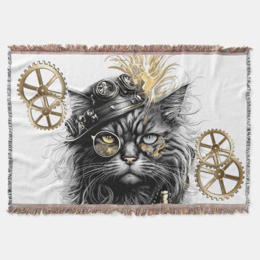 Couverture Professeur Sprocket-Paws Le Chat Steampunk Funky (Devant)