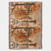 Couverture Promenade dans le parc vintage d'automne (devant Vertical)