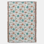 Couverture Protea Flower Desert Floral rose Motif (devant Vertical)