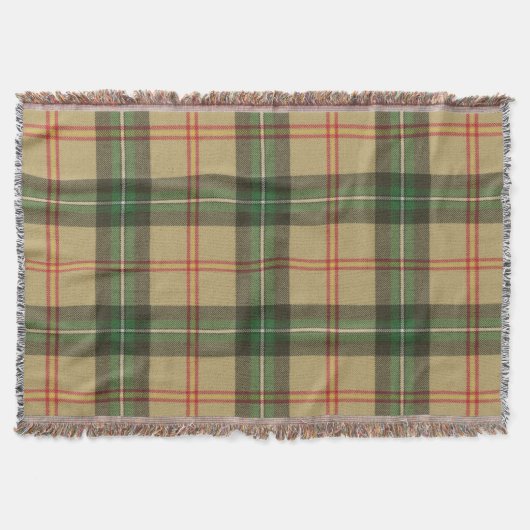 Couverture Province de la Saskatchewan Tartan original (Devant)