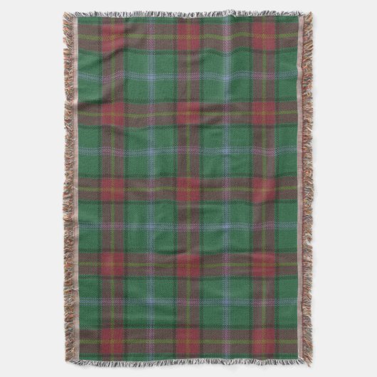 Couverture Province du Manitoba Tartan original (devant Vertical)