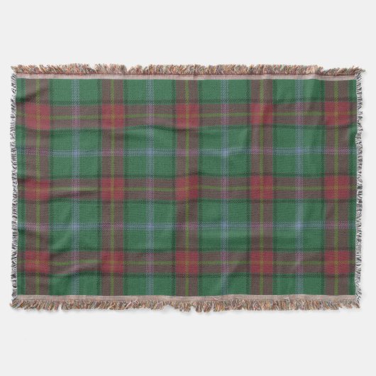 Couverture Province du Manitoba Tartan original (Devant)