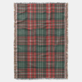 Couverture Province du Nouveau-Brunswick Tartan original (devant Vertical)