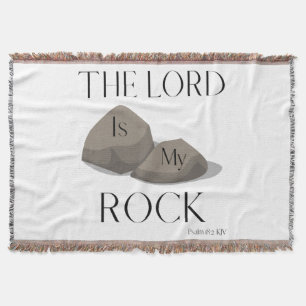 Couverture Psaume 18:2 Citation de l'Écriture biblique KJV