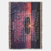 Couverture Psaume 23 Arbre couché de soleil (devant Vertical)