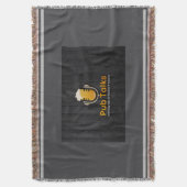 Couverture Pub Talks Jeter Blanket (devant Vertical)