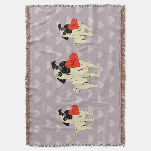 Couverture Pug be my Valentine (devant Vertical)