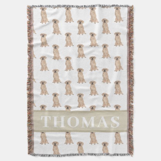 Couverture Puggle Personnalisé  (devant Vertical)