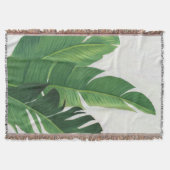 Couverture Pura Vida - Feuilles tropicaux (Devant)