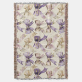Couverture Purple Gold Bows Anniversaire (devant Vertical)