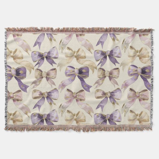 Couverture Purple Gold Bows Anniversaire (Devant)