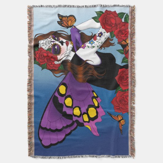 Couverture Purple Sugar Crâne Fée (devant Vertical)