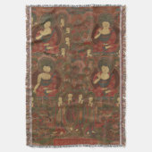 Couverture Quatre bouddhas dans le bouddhisme terrestre pur (devant Vertical)