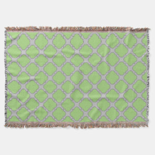 Couverture Quatrefoil vert