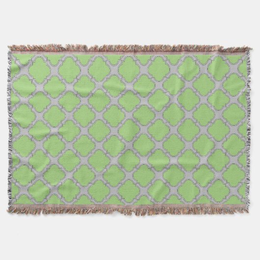 Couverture Quatrefoil vert (Devant)