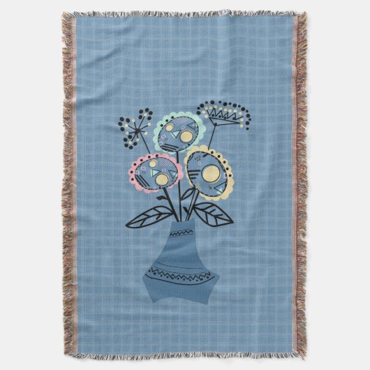 Couverture Quilling, fleurs dans le vase (devant Vertical)