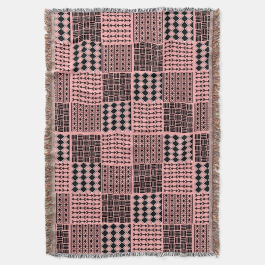 Couverture Quilt Boho (devant Vertical)
