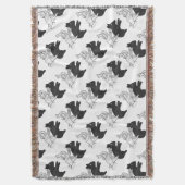 Couverture Rabbit Silhouette main (devant Vertical)