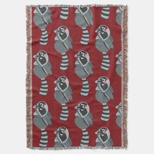 Couverture Raccoon de dessin animé mignon (devant Vertical)