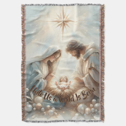 Couverture Radiant Holy Family Nativity Scene (devant Vertical)