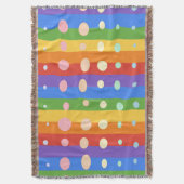 COUVERTURE RAINBOW DOT STRIPES (devant Vertical)