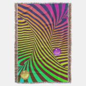 Couverture Rainbow Spiral Optical Illusion with Marbles (devant Vertical)