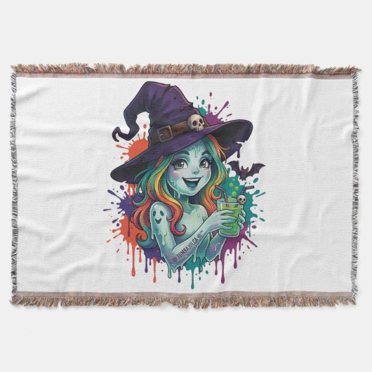 Couverture Rainbow Witch – Spooky & Colorful Magic (Devant)