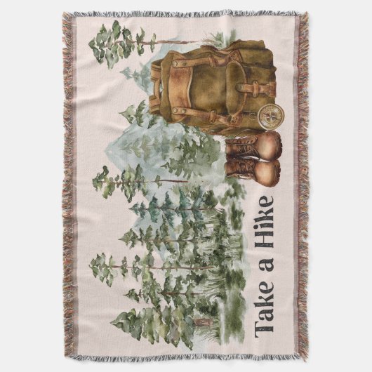 Couverture Randonnée à Mountain Outdoor Nature (devant Vertical)