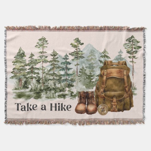 Couverture Randonnée à Mountain Outdoor Nature (Devant)