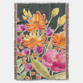 Couverture Rassemblement splendide - Fleurs roses et orange (devant Vertical)
