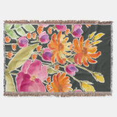 Couverture Rassemblement splendide - Fleurs roses et orange (Devant)