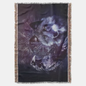 Couverture Raven et loup - Vegvisir et arbre de la vie (devant Vertical)