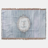 Couverture Rayure d'aquarelle bleu-gris baroque  (Devant)