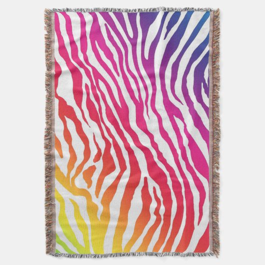 Couverture Rayures d'arc-en-ciel (devant Vertical)