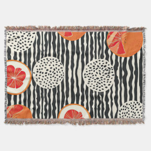 Couverture Rayures de tranche de citron bold (1)