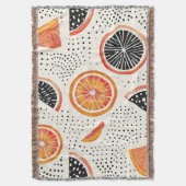 Couverture Rayures de tranches de citron bold (2) (devant Vertical)