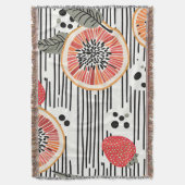 Couverture Rayures de tranches de citrus gras (3) (devant Vertical)