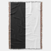 Couverture Rayures moitié noires et moitié blanches (devant Vertical)