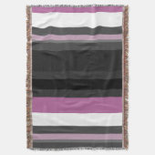 Couverture Rayures noires, grises et blanches (devant Vertical)