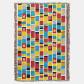 Couverture Rayures Totem (devant Vertical)