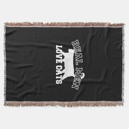 Couverture Real Men Love Cats Celui-ci est blanc (Devant)