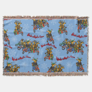 Couverture Rebelles sans Claus Reindeer Blue Holiday