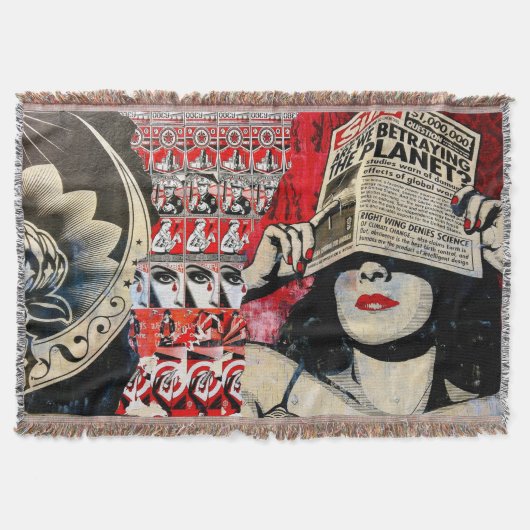 Couverture Réchauffement Climatique Art Graffiti B (Devant)