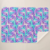 couverture rectangulaire géométrique (Devant (Horizontal))