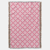 Couverture Red and white geometric checkered pattern retro    (devant Vertical)