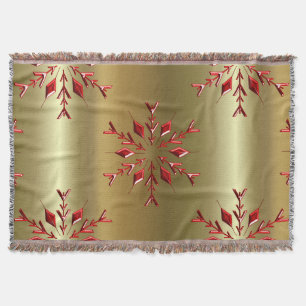 Couverture Red Christmas Stars on Gold