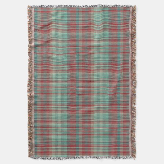 Couverture Red Green Holiday Plaid (devant Vertical)