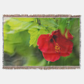 Couverture Red Hibiscus Hawaii Tropical (Devant)
